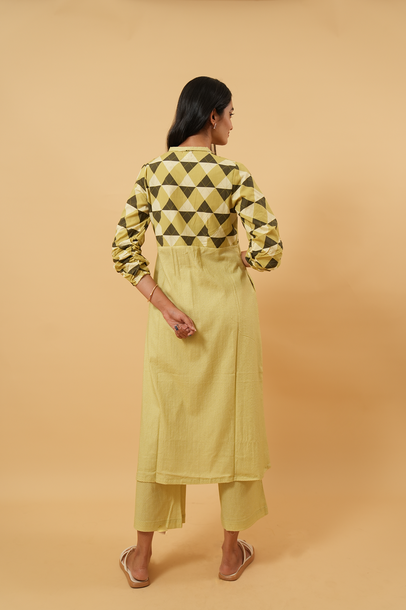 Geo Voyage Trench Co-ord Set