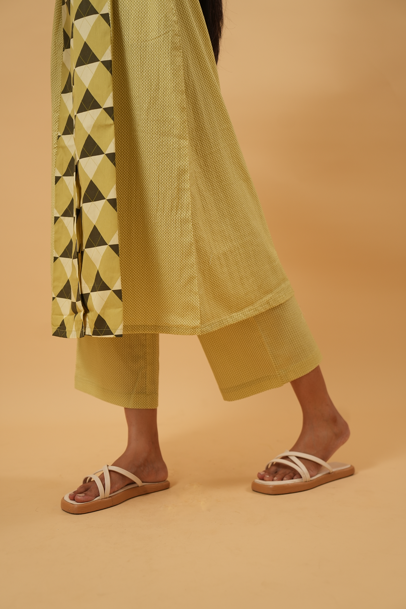 Geo Voyage Trench Co-ord Set