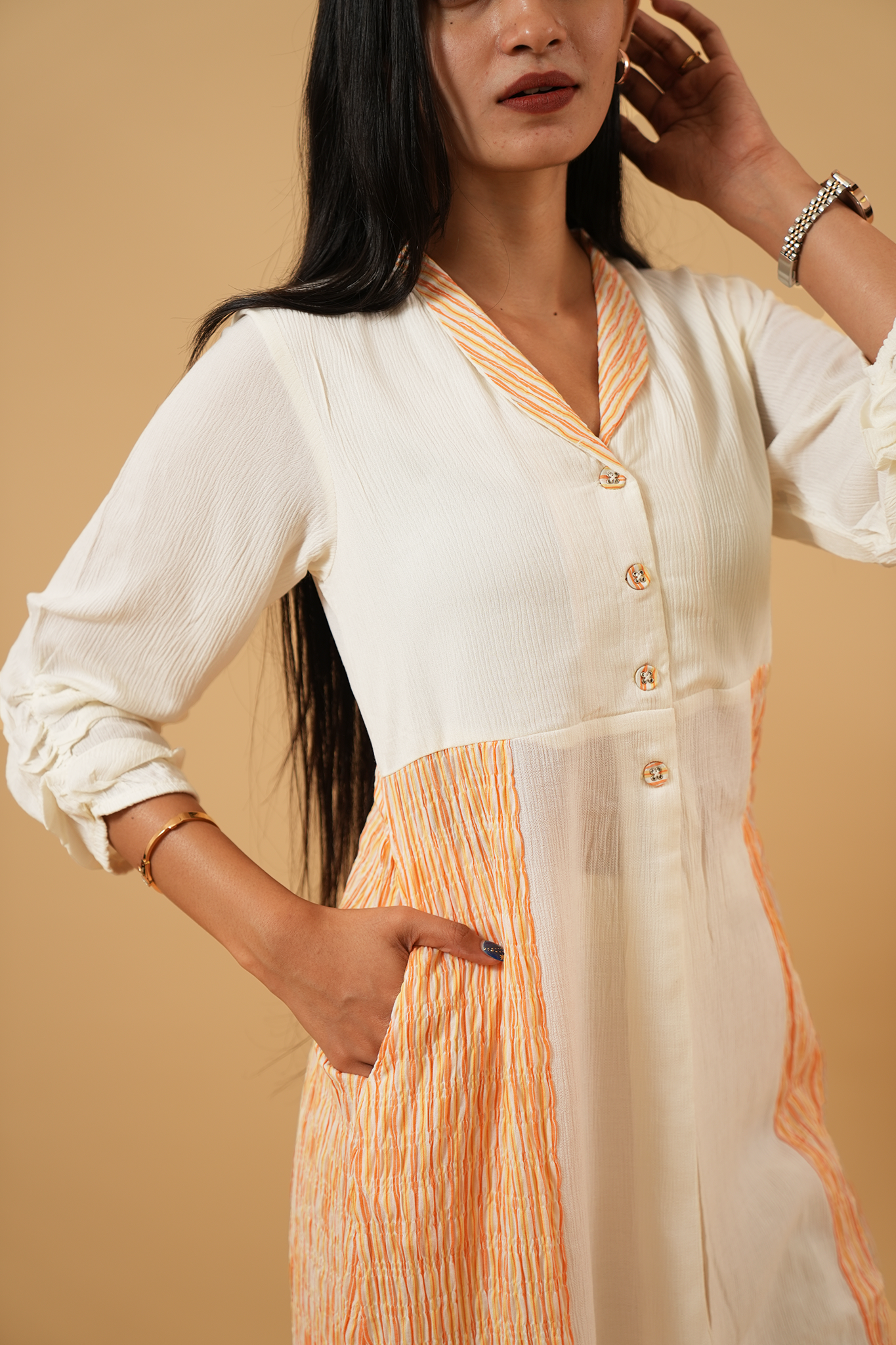 Citrus Breeze Trench Co-ord Set