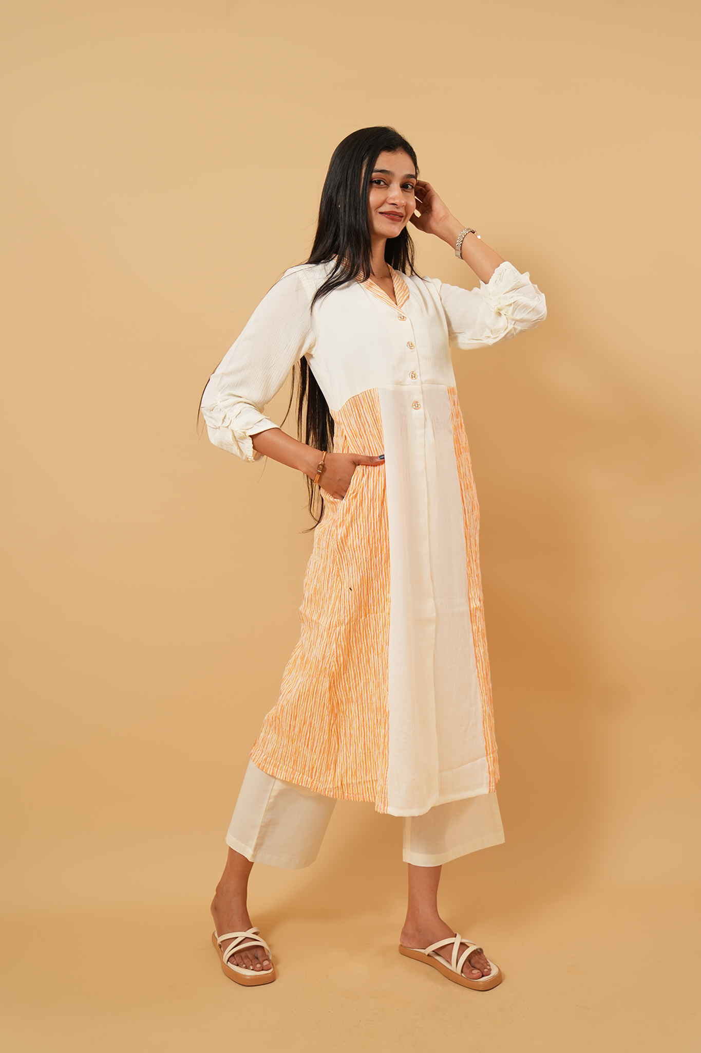 Citrus Breeze Trench Co-ord Set