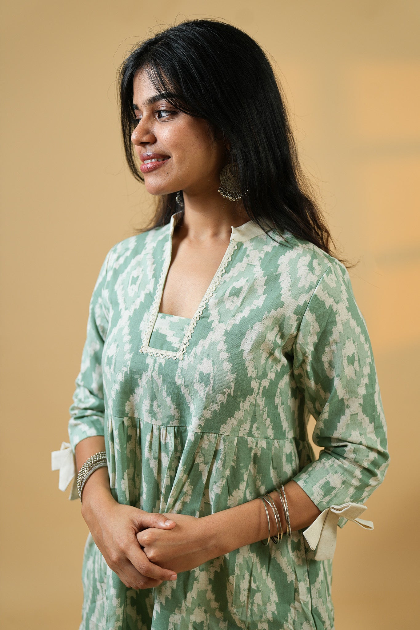 Tiered Rhythm Kurta Set