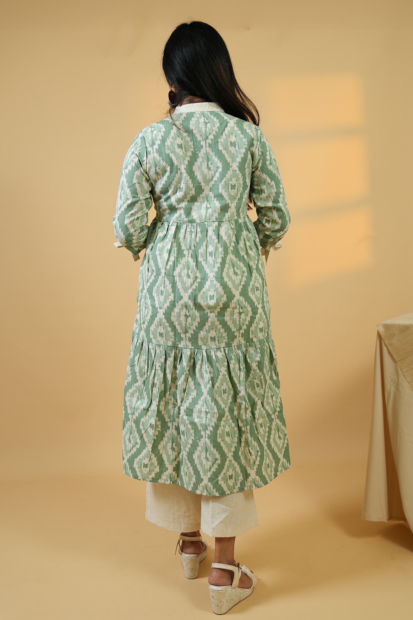 Tiered Rhythm Kurta Set